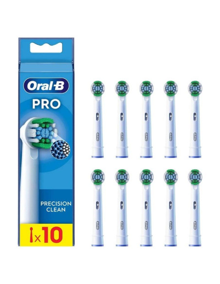 Cabezal de Recambio Braun para cepillo Braun Oral-B Pro Precision Clean/ Pack 10 uds