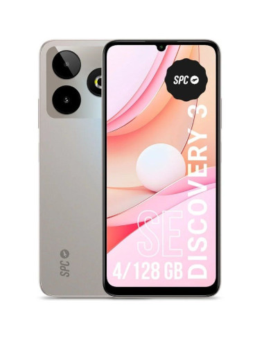 Smartphone SPC Discovery 3 SE 4GB/ 128GB/ 6.8"/ Gris Claro