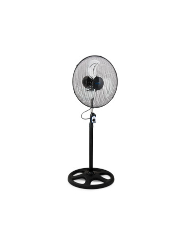 Ventilador de pie avant 3 velocidades cabezal reclinable oscilante 120 diametro 450 mm color negro