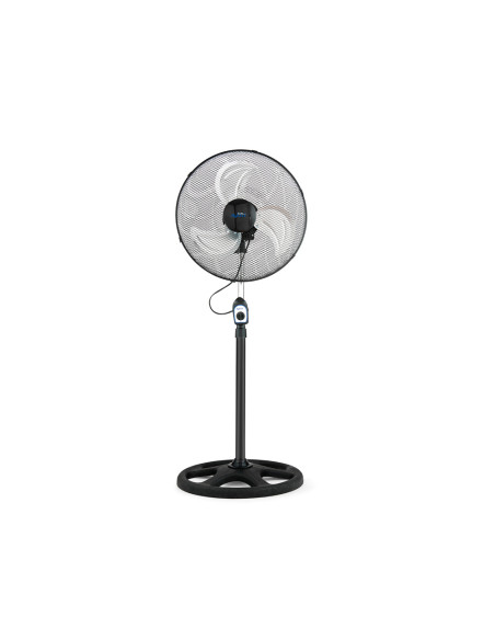 Ventilador de pie avant 3 velocidades cabezal reclinable oscilante 120 diametro 450 mm color negro
