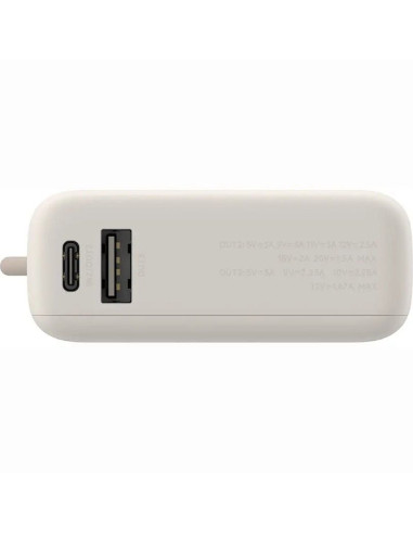 Powerbank 10000mAh Xiaomi 33W Power Bank Integrated Cable/ 33W/ Beige