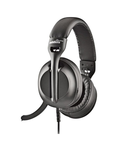 Auriculares NGS VOX805 USB-C/ con Micrófono/ USB Tipo-C/ Negros