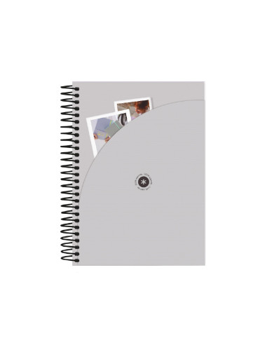 Agenda espiral antartik a5+ 2026 dia pagina diseño 4 papel 80 gr
