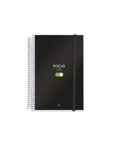Agenda espiral liderpapel tinos a4 2026 dia pagina design 1 papel 70 gr
