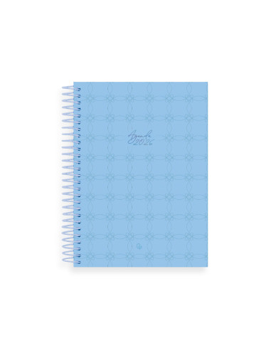 Agenda espiral liderpapel perissa a5 2026 dia pagina design 4 papel 80 gr