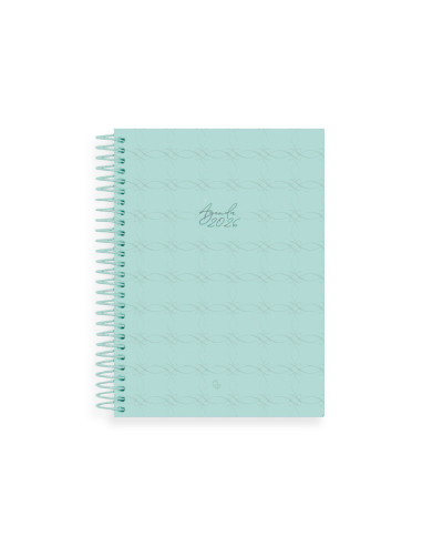 Agenda espiral liderpapel perissa a4 2026 dia pagina design 1 papel 80 gr