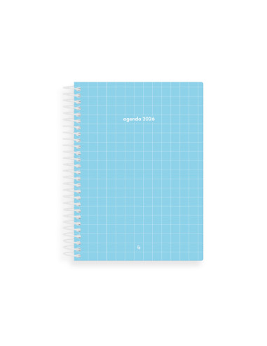 Agenda espiral liderpapel gazi a4 2026 dia pagina design 3 papel 70 gr