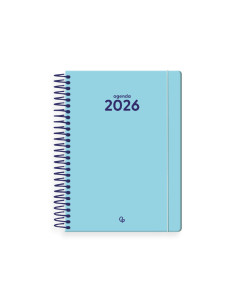 Agenda espiral liderpapel classic a5 2026 semana vista design 1 papel 70 gr 2
