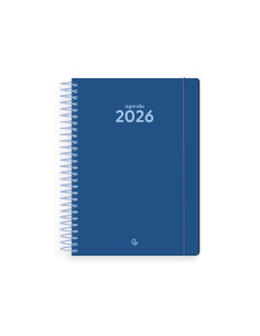 Agenda espiral liderpapel classic a5 2026 dia pagina design 4 papel 70 gr 2