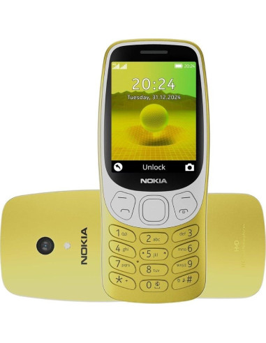 Teléfono Móvil Nokia 3210/ 4G/ Oro
