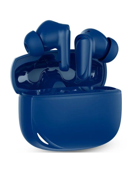 Auriculares Bluetooth SPC Boost Buds con estuche de carga/ Autonomía 7.5h/ Azules