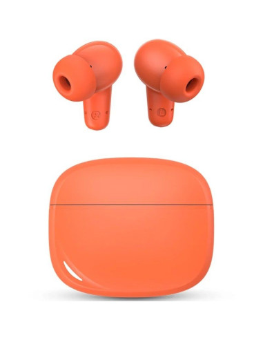 Auriculares Bluetooth SPC Boost Buds con estuche de carga/ Autonomía 7.5h/ Rojos