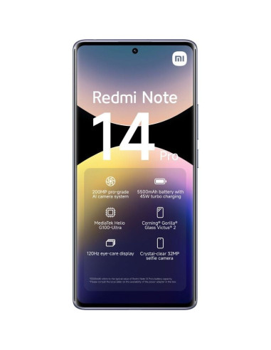 Smartphone Xiaomi Redmi Note 14 Pro 12GB/ 512GB/ 6.67"/ Purpura