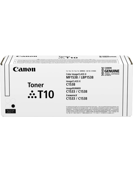 Canon T10 Negro Cartucho de Toner Original - 4566C001