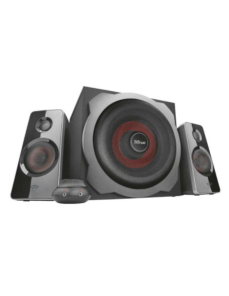Trust Gaming GXT 38 Tytan Altavoces 2.1 120W - Subwoofer de Madera 30W - Cable 1.40m - Color Negro