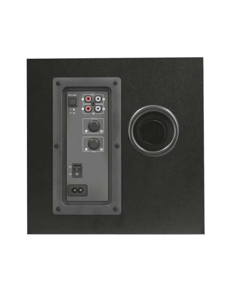 Trust Gaming GXT 38 Tytan Altavoces 2.1 120W - Subwoofer de Madera 30W - Cable 1.40m - Color Negro