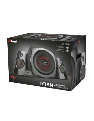 Trust Gaming GXT 38 Tytan Altavoces 2.1 120W -...