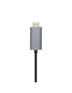 Aisens Cable Conversor USB-C a HDMI 4K 60HZ - USB-C/M-HDMI/M - 0.8M - Color Negro 2