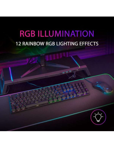 Mars Gaming Teclado Mecanico RGB MK422 -...