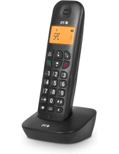 SPC Air Telefono Fijo Inalambrico - Pantalla Retroiluminada 35x22mm - Identificacion de Llamadas - 5 Melodias Disponibles - Prac