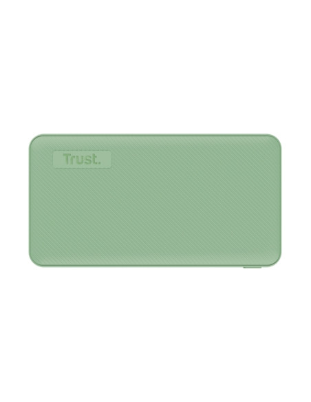 Trust Primo Powerbank 10000mAh - USB, Tipo C - Carga Rapida - Color Verde