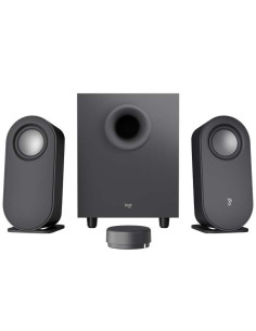 Logitech Z407 Altavoces 2.1 Bluetooth - 80W - Subwoofer 20W - Micro USB, Entrada Jack 3.5mm - Control Inalambrico - Color Negro