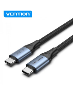 Vention Cable USB-C 4.0 Macho a USB-C Macho - 1m - Color Gris 2