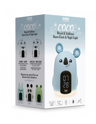 Bigben Kids Despertador Luz Nocturna Tactil -...