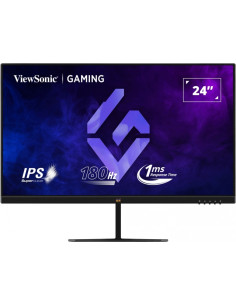 Viewsonic Monitor 24" VX2479-HD-PRO LED IPS FullHD - 180Hz - Respuesta 1ms - 16:9 - 2 HDMI - DisplayPort - HDR10 - Color Negro
