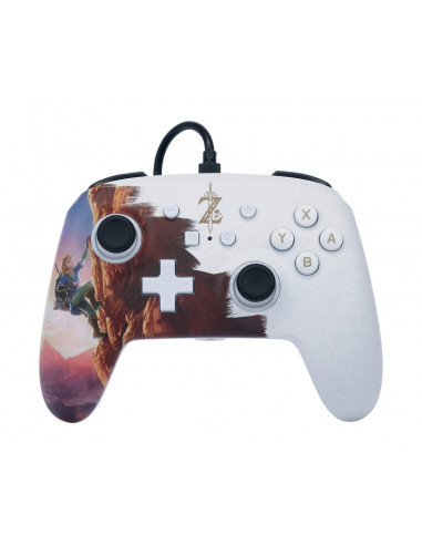 PowerA Mando con Cable Enhanced para Nintendo Switch - Hero'S Ascent