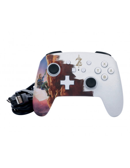 PowerA Mando con Cable Enhanced para Nintendo Switch - Hero'S Ascent