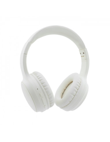 Coolbox AIR-40 Auriculares Bluetooth - ANC - 25 Horas de Autonomía - Plegables - Color Blanco