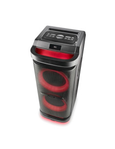 NGS Wild Space 2 Altavoz DJ 2000W Bluetooth 5.3 con Woofer 10" - USB y AUX - Iluminacion LED - Mando a Distancia - Color Negro