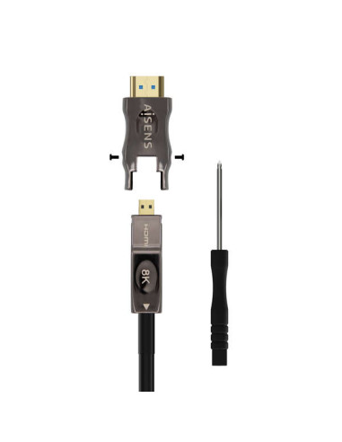 Aisens Cable Hdmi V2.1 AOC Desmontable Ultra...