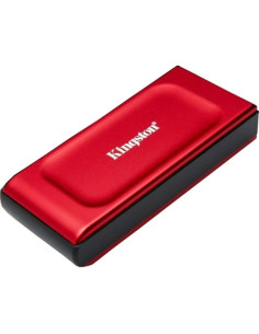 Kingston XS1000 Disco Duro Solido Portatil SSD 2TB USB 3.2 - Color Rojo