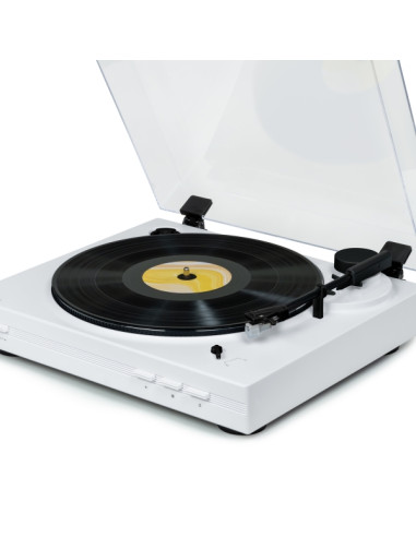 Thomson TT351 Giradiscos Preamplificado - Funcion Parada Automatica - Color Blanco
