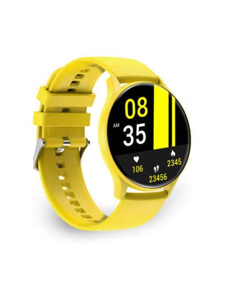 Ksix Core Smartwatch - Pantalla AMOLED 1,43  - Autonomia 5 Dias - Modos Deporte y Salud, Llamadas, Asistentes de voz - Sumergibl