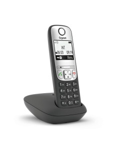 Gigaset A690 Telefono Inalambrico Dect - Identificador de Llamadas - Manos Libres - Control de Volumen - Color Negro