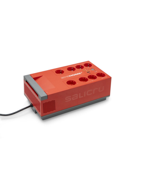 Salicru SPS 1000 HOME+ Sistema de Alimentacion Ininterrumpida - SAI/UPS - 1000 VA - Line interactive Multibase - Color Rojo