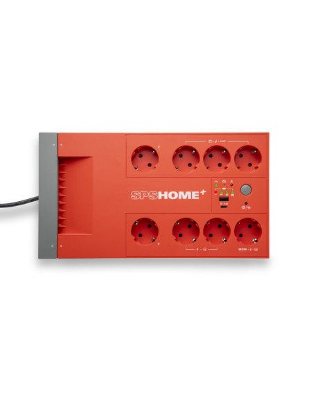 Salicru SPS 1000 HOME+ Sistema de Alimentacion Ininterrumpida - SAI/UPS - 1000 VA - Line interactive Multibase - Color Rojo
