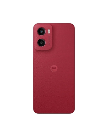 Motorola Moto G05 Smartphone Pantalla 6.67" - 4GB - 256GB - Camara 50mp - Bateria 5200mAh - Admite Carga de 18W - Color Rojo