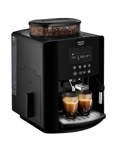 Cafetera Expreso Krups Arabica Display/ 1450W/ 15 Bares/ Negra