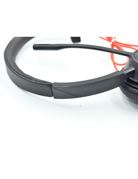 Auricular plantronics blackwire 3310 diadema cable usb-c/a monoaural con microfo no y cert. microsoft teams