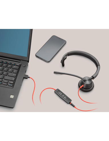 Auricular plantronics blackwire 3310 diadema...