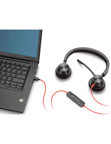 Auricular plantronics blackwire 3320 diadema...
