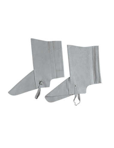 Polaina para soldador faru cuero al cromo...