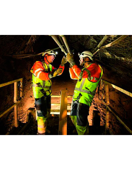 Linterna de cabeza faru trident hazlo atex led bateria 3 pilas alcalinas aaa incluidas