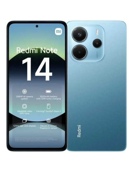 Smartphone Xiaomi Redmi Note 14 6GB/ 128GB/ 6.67"/ Azul