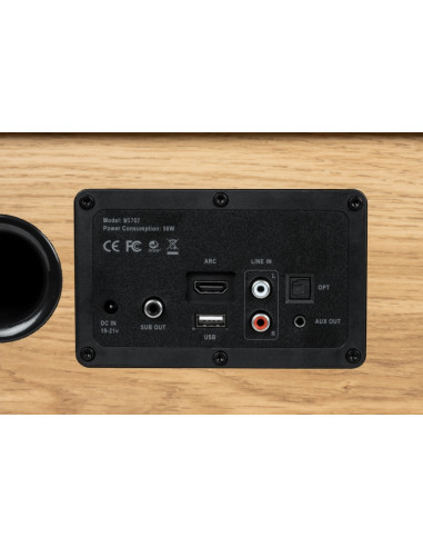 Thomson WS702 Sistema Estereo 2.1 - Bluetooth -...