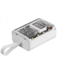 Mars Gaming MPK-10K Power Bank - 10000mAh - Carga Rapida QC3.0 & PD3.0 - Linterna LED - Carga 3 Dispositivos Simultaneamente - C 2